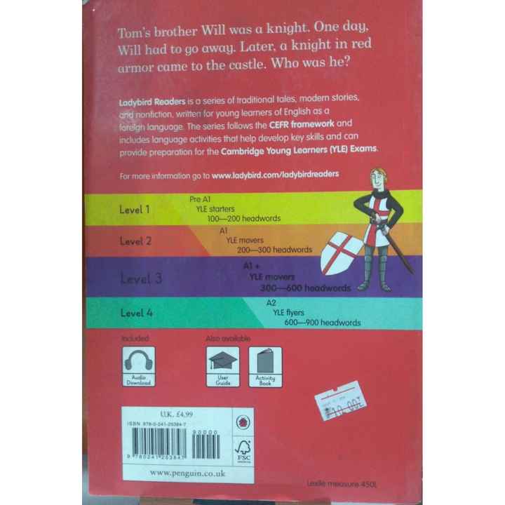 The Red Knight Activity Book - Ladybird Readers - Level 3