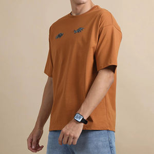 Vente en gros en stock T-shirts à manches courtes pour hommes T-shirt imprimé fitness personnalisé T-shirt Ringer Pictures - Product Image 5