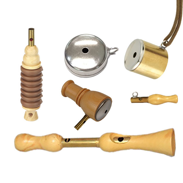 Wholesale Customized Zorzal Bird Call for Thrush Hunting High-Quality Handmade Mouth Calls 6pieces Set