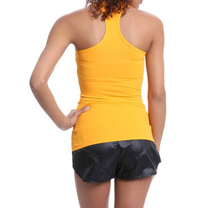 Femmes grande taille coton Spandex débardeur Logo personnalisé maillot décontracté pour les entraînements d'été motif solide vêtements d'été en gros - Product Image 3