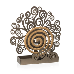 ที่ใส่ขดลวดเหล็กกันยุงรูปดวงจันทร์สีดำเหมาะสำหรับบ้านห้องนอนห้องนั่งเล่นสำนักงานที่ใส่ขดลวด - Product Image 4