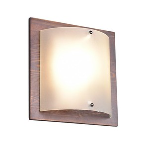 Lampada da parete in legno di quercia Pali E27 IP20 (Trio 212600156) - Product Image 1