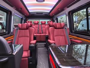 Minibus de Luxe VIP 2024 - Noir - Gris Métallisé - Moteur Diesel/Essence - Conduite à Gauche - Cuir - Transmission Automatique - Émissions Euro V - Prêt à l'Exportation - Product Image 3