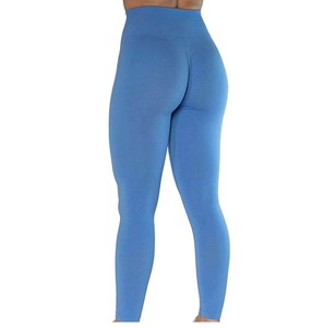 Mallas de gimnasio de algodón de alta calidad para mujer, informales, ajustadas, transpirables, con logotipo, en la cintura, para ejercicio de invierno, ropa deportiva disponible en todos los tamaños - Product Image 3
