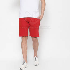 กางเกงขาสั้นของผู้ชายแฟชั่นใหม่กางเกงขาสั้นสำหรับผู้ชายผ้าคอตตอนเป็นมิตรกับสิ่งแวดล้อมสำหรับใส่วิ่งกีฬาสวมใส่สบายๆของ100% - Product Image 5