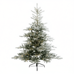 Árbol de Navidad GRANDIS Verde Nevado de PVC y PE, 180 cm de Alto x 132 cm de Diámetro, Modelo Amicasa 9670122 - Product Image 3