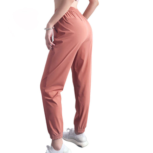 Pantalones Cargo de Cintura Alta Elástica para Mujer, de Felpa, Poliéster/Algodón, con Bolsillos, Transpirables, Casuales, para Calle, al por Mayor - Product Image 3