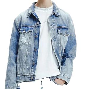 Conjuntos de Jeans de Dos Piezas Personalizados para Hombre, Camiseta de Manga Corta con Botones y Pantalones Cortos de Mezclilla de Alta Calidad, Estilo Urbano - Product Image 6