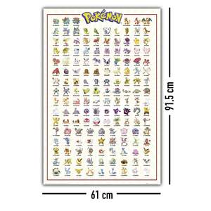 Pokmon Kanto Character <b>Poster</b> (#001-151) Anime <b>Poster</b> Collection - Product Image 4