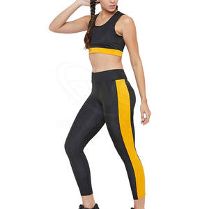 ชุดโยคะสำหรับผู้หญิงชุดโยคะระบายอากาศได้ชุดโยคะสำหรับผู้หญิงสวมใส่สบายติดป้ายได้ตามต้องการ - Product Image 5