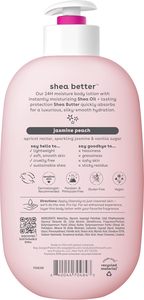 Lotion corporelle eos Shea Jasmin Pêche, hydratation 24H, légère, non grasse, végane naturelle, 16 fl oz - Product Image 2