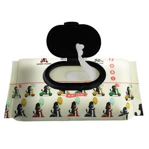 Toallitas Húmedas Antisépticas Harry Puppy con Fórmula de Menta y Borneol, 50 Unidades, 45 g/m², Tela No Tejida Plana, Antibacterianas y Desodorantes para Mascotas - Product Image 3