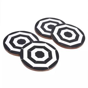 Posavasos con incrustaciones de resina clásicos hechos a mano, alfombrilla de cocina y alfombrilla para tazas/almohadilla, posavasos decorativos con incrustaciones de resina, características hechas a mano - Product Image 4