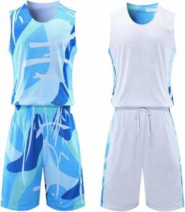 Camisetas de Baloncesto Personalizadas de Alta Calidad, Impresión Digital RTS, Camisetas Deportivas Transpirables de Secado Rápido sin Mangas para Hombre, Conjuntos de Verano - Product Image 3