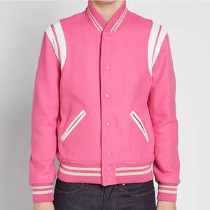 Veste universitaire en laine pour homme, best-seller, haute qualité, col montant, écologique, hiver, service OEM - Product Image 1