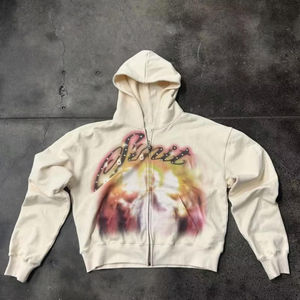 Sweat à capuche à fermeture éclair pour hommes Sweats à capuche brodés fabriqués en usine à bas prix Coupe parfaite Prix compétitif pour l'hiver - Product Image 3