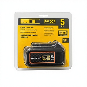 Batería Compacta de <span class=keywords><strong>18V</strong></span> 5Ah Compatible con Herramientas Inalámbricas <span class=keywords><strong>Dewalt</strong></span> Classic, Larga Vida Útil, Celda de Alta Densidad, Batería de Repuesto - Product Image 1