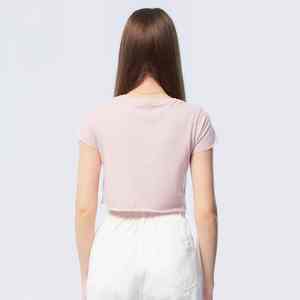 Top Corto de Verano para Mujer, Elegante, Transpirable, de Algodón, Diseño Moderno, para Chicas - Product Image 5