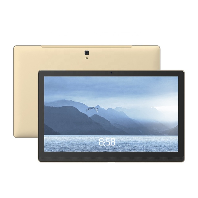 OEM Logo 14" Inch Ten Core MTK6797 Android 12 64GB Big Battery 4G LTE USB Type-C Student Tablet PC