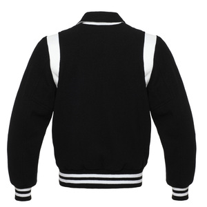 High Quality Men's Varsity Jackets Letterman Jackets Wool and Leather Collage Varsity Jackets for Unisex - Product Image 2