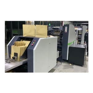 Máquina de fabricación de bolsas de papel, totalmente automática, 120 unidades por minuto, con garantía de un año, fabricante genuino - Product Image 1