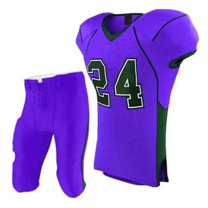 Uniforme de fútbol americano para hombre de poliéster 100% hecho a medida Diseño transpirable de calidad superior Diseño personalizado Barato - Product Image 5