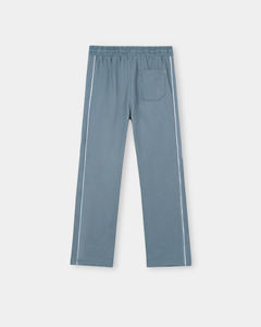 กางเกงจ็อกเกอร์ผู้ชายสีน้ำเงินเทา คุณภาพสูง ทันสมัย พร้อมเชือกผูกเอวปรับได้ กางเกงสั่งตัด สวมใส่สบาย สไตล์ลำลอง - Product Image 2