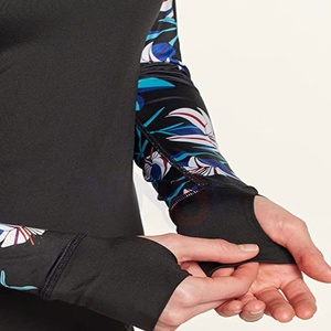 เสื้อแรชการ์ดของผู้หญิงแบบคลาสสิกแห้งเร็วระบายอากาศได้ดีเสื้อแรชการ์ด UPF50สำหรับผู้หญิงสวมใส่สบายกำลังมาแรง - Product Image 6