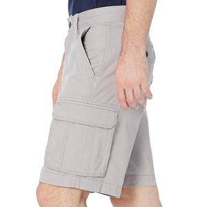 Confortable personnalisé Six poches hommes Cargo Shorts hommes tissu de coton coupe décontractée utilitaire Shorts d'été pour hommes - Product Image 3
