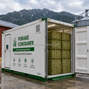 Invernadero Contenedor para Cultivo Hidropónico de Forraje, Equipo de Producción de Alimento para Ganado, Uso Comercial - Product Image 1