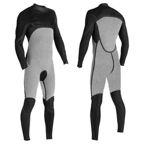 Combinaison de plongée homme Calcaire 4/3 Poitrine Zip Yamamoto Néoprène Apnée Surf Fabriqué par Jinah Experts - Product Image 4