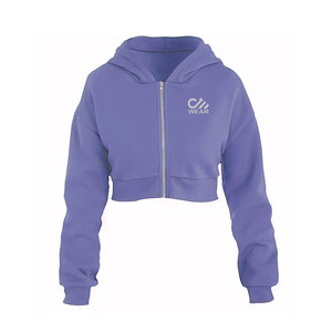 Sudadera Corta con Capucha para Mujer, Nueva Llegada 2026, Calidad Premium, Transpirable, Tipo Cordón, para Invierno - Product Image 1