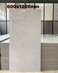 ¡A lo grande con estilo! Azulejos de mármol gris brillante de 600x1200mm para paredes y pisos - Product Image 4