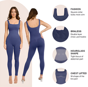 Conjunto Deportivo de Yoga para Mujer de Alta Calidad, Transpirable, Sin Costuras, Top Corto de Manga Larga y Leggings, Nuevo y Moderno para Entrenamiento - Product Image 2