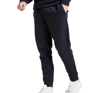 Nuevos pantalones informales con múltiples bolsillos para hombre, pantalones informales de algodón con cintura elástica para hombre, pantalones de chándal para hombre, pantalones negros - Product Image 1