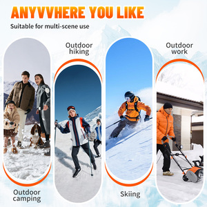 Battery Heated <b>Socks</b> with App Control, 5000mAh*2 for Motorcycle Hunting Ski Hiking Cold Winter Work Washable - Product Image 6