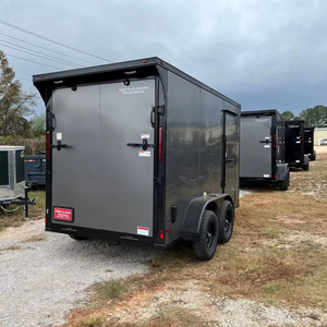 Remolque de Carga Cerrado de 6X12 con Capacidad de Carga de 7000 lb para Contratistas y Empacadores que Necesitan Seguridad, Compacto, Resistente y Fácil de Remolcar - Product Image 4