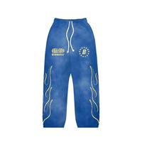 Survêtements de jogging sur mesure de grande taille pour l'hiver 2025, prix de gros bon marché, couleur bleu royal personnalisée pour hommes