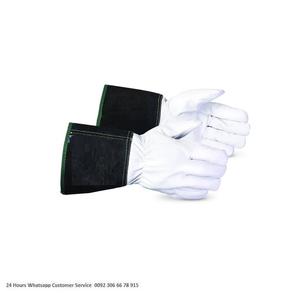 Gants de soudage en cuir à manchette longue Fonction imperméable - Product Image 5