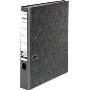 Falken 50mm DIN <b>A4</b> Binder Cardboard File <b>Folder</b> with Gray Paper Inner and Outer Laminations Paper Outer Material - Product Image 1