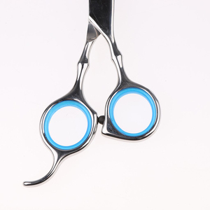 Tijeras para Adelgazar el Cabello, Rectas, Afiladas, de Acero Inoxidable, Diseño Ergonómico, Agarre Cómodo, Manejo Equilibrado, para Peluquería - Product Image 5
