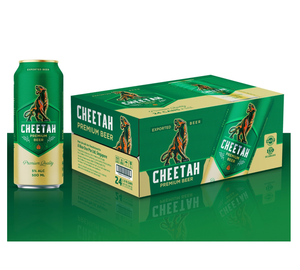 Cerveza Lager Cheetah OEM de Alta Calidad, Marca Privada A&B de Vietnam, Embalaje en Cajas al por Mayor - Product Image 5
