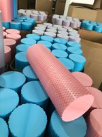 Rouleau en mousse EVA en gros d'usine 45*15cm, haute densité, écologique, avec logo personnalisé pour la gym, le Pilates et l'entraînement