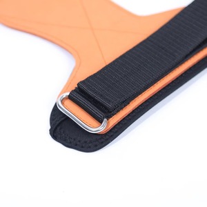Correas de Muñeca para Levantamiento de Pesas, Doble Capa de Cuero con Acolchado de Neopreno para Gimnasio, Peso Muerto, Entrenamiento de Potencia - Product Image 5