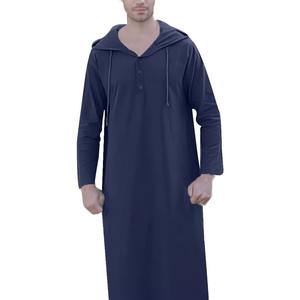 Vente en gros : Nouveauté Mode Homme - Qamis et Thobe de Haute Qualité, Vêtements Musulmans Style Arabe, Thobe et Qamis Homme Grande Taille, Service OEM - Product Image 3