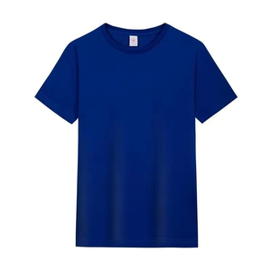 2025 été personnalisé hommes T-Shirt 100% coton à manches courtes cou plaine rayé décontracté personnalisé couleurs tailles tricoté tissu - Product Image 5