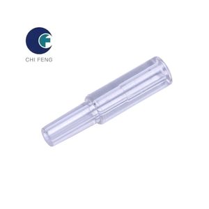 15A098 Luer mâle transparent ABS pour tube de 2.3mm type Slip - Product Image 2