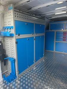 Armoires de fourgonnette DETAY OEM de haute qualité, 13 tiroirs, structure démontable, revêtement en poudre électrostatique pour l'organisation et le rangement des véhicules - Product Image 3