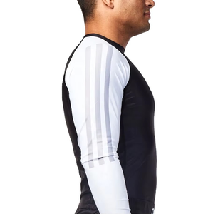 Wholesale Custom Sublimated <b>Printed</b> Rash Guard High Quality Jiu Jitsu Kimono Bjj Gear Men's Fitness Stretch Rashguard - Product Image 3