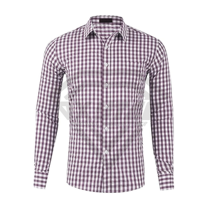 Camisa bávara informal de algodón, camisas de manga larga para adultos de ajuste regular, camisas Trachten Bavarian Oktoberfest, servicio OEM - Product Image 1